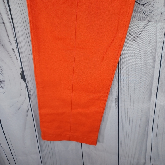 Nasty Gal Collection Women's Orange Cargo Pants - Picture 6 of 14
